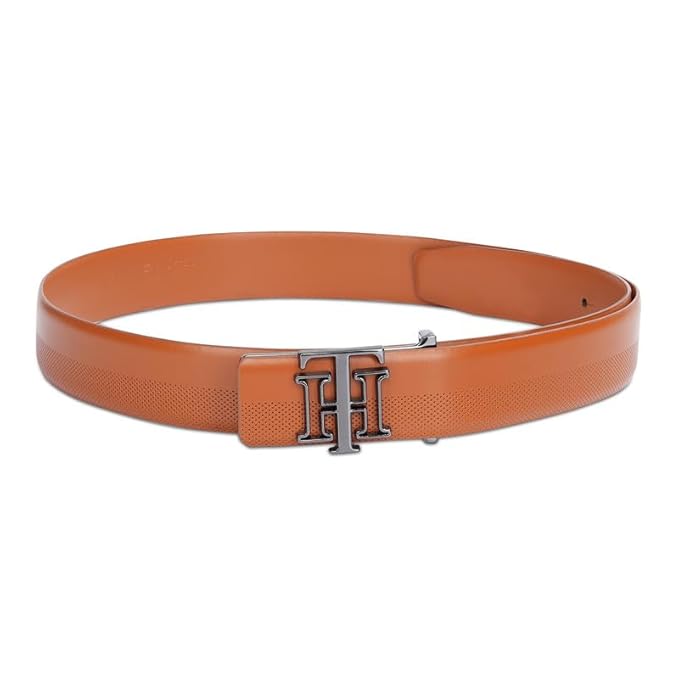 Tommy Hilfiger Carroll Men's Non Reversible Belt Tan
