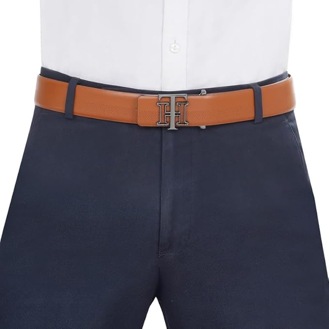 Tommy Hilfiger Carroll Men's Non Reversible Belt Tan