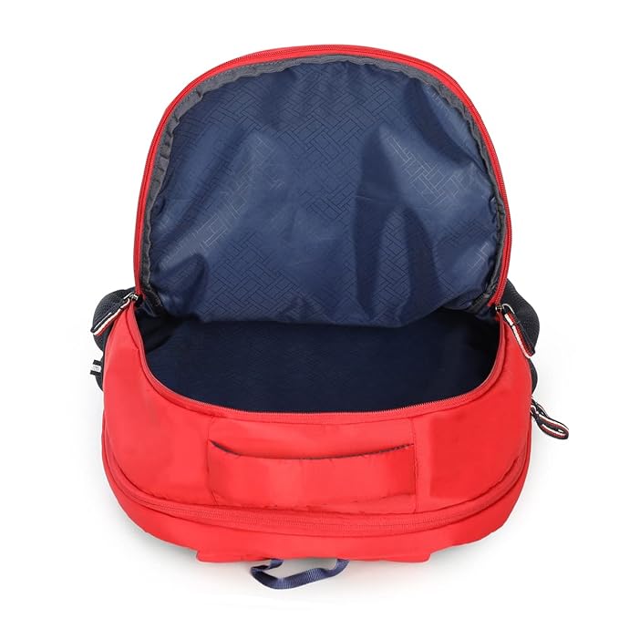 Tommy Hilfiger Tanner Unisex Backpack Red + Navy