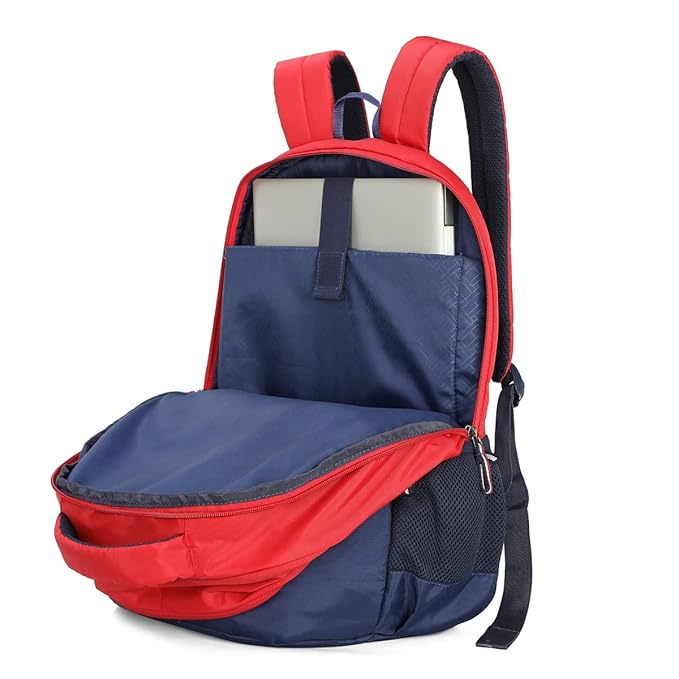 Tommy Hilfiger Tanner Unisex Backpack Red + Navy