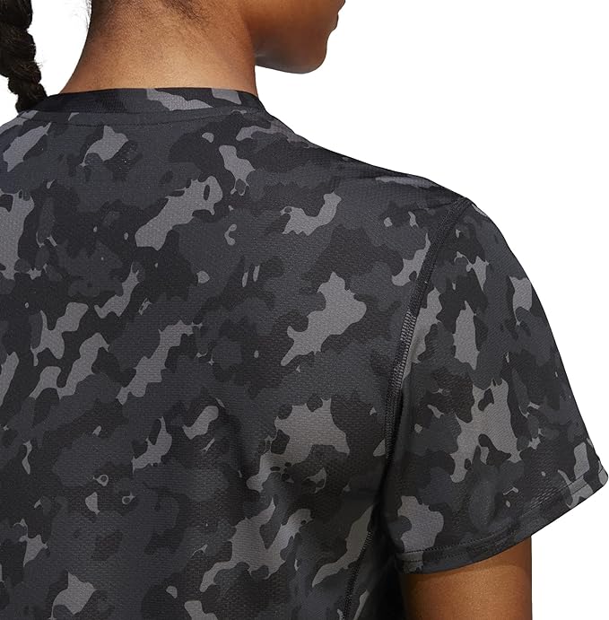 ADIDAS OWN THE RUN CAMO RUNNING TEE