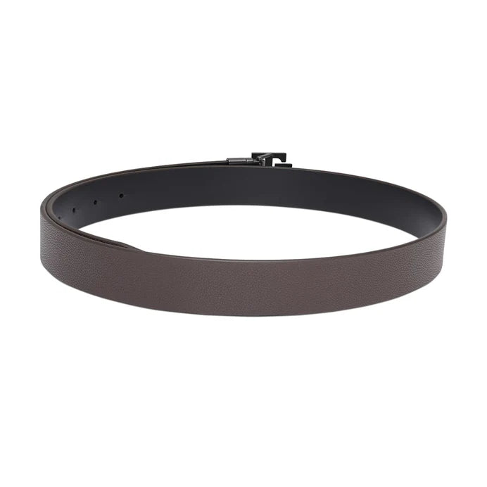 Tommy Hilfiger Nicholls Men's Reversible Belt Brown+Black