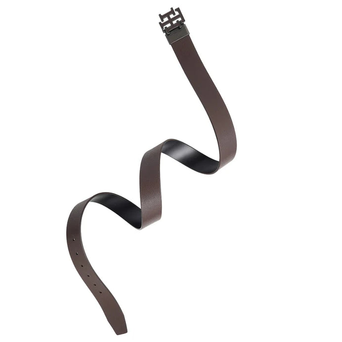 Tommy Hilfiger Nicholls Men's Reversible Belt Brown+Black
