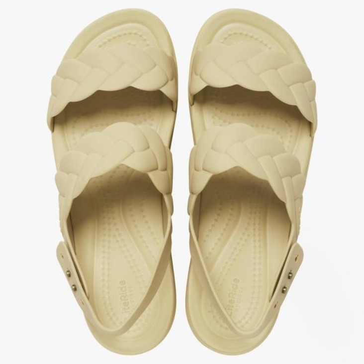 Crocs Brooklyn Woven Upper Low Wedge 209977-212