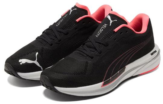 Puma Velocity Nitro Womens Puma Black-Ignite Pink 195697-01