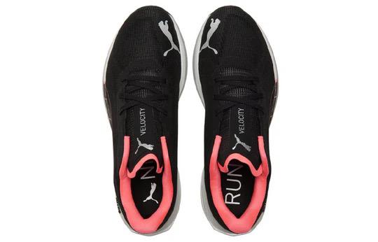 Puma Velocity Nitro Womens Puma Black-Ignite Pink 195697-01