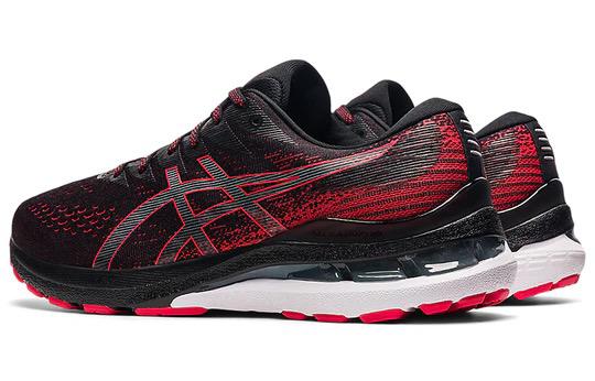 ASICS Gel-Kayano 28 4E Wide 'Black Electric Red' 1011B191.002