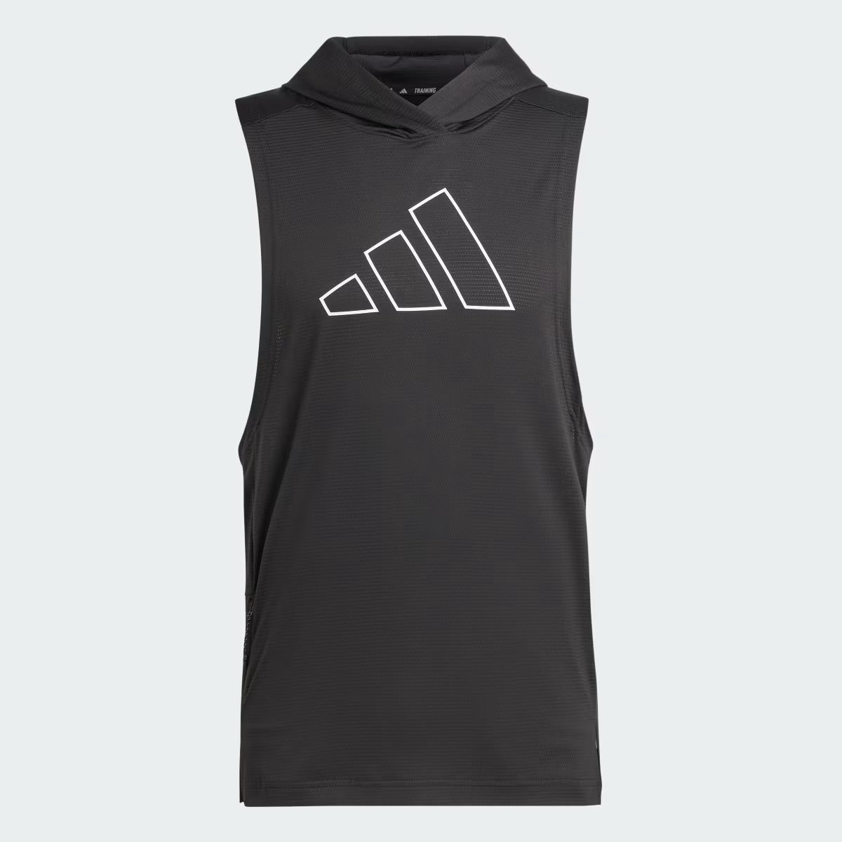 ADIDAS TRAIN ICONS BIG LOGO TRAINING HOODIE TANK TOP