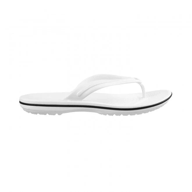 Crocs Crocband Flip Men Casual Slippers White 11033-100
