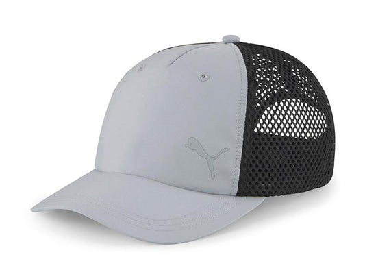Puma Grey Mesh Trucker Cap – Breathable Unisex Adjustable Sports Cap 024399-01