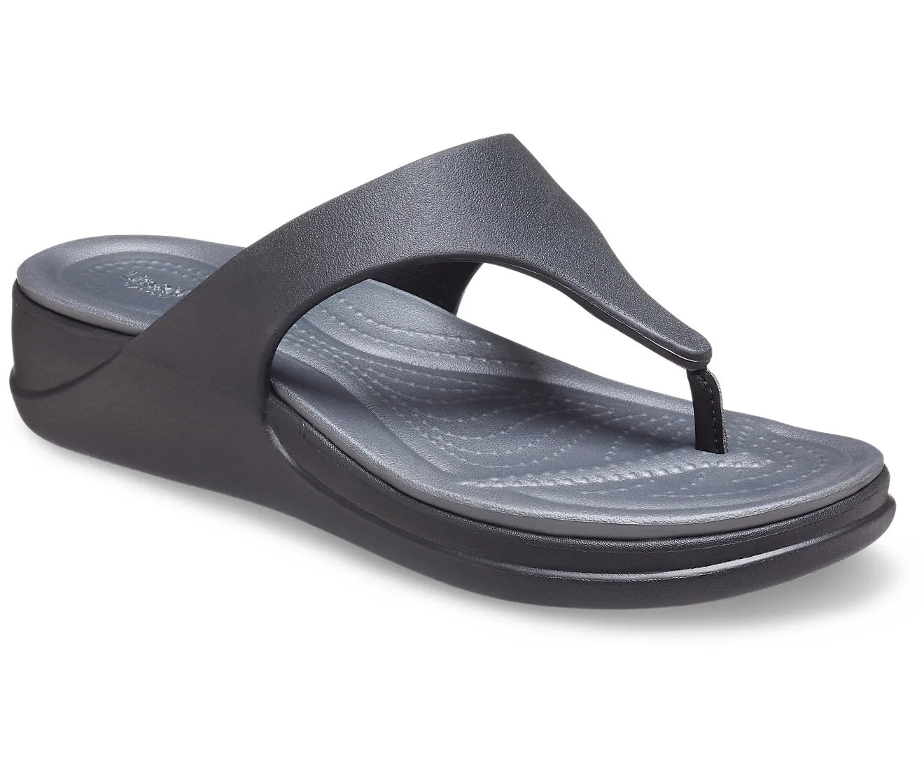 Crocs Boca Wedge Flip W Black