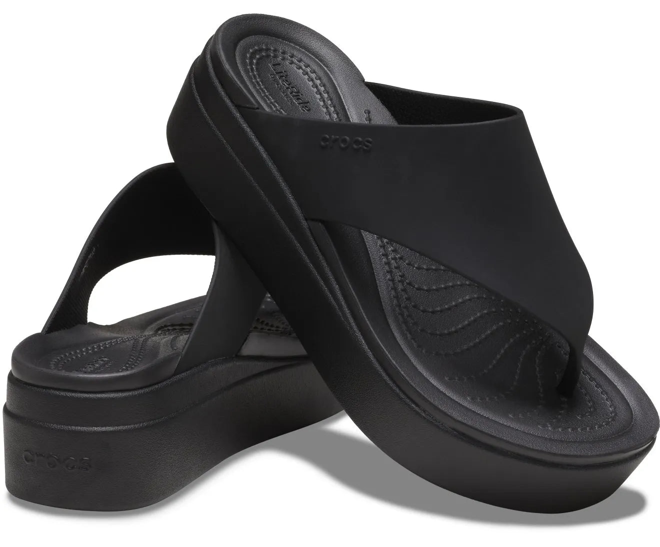 Crocs Brooklyn Flip Black