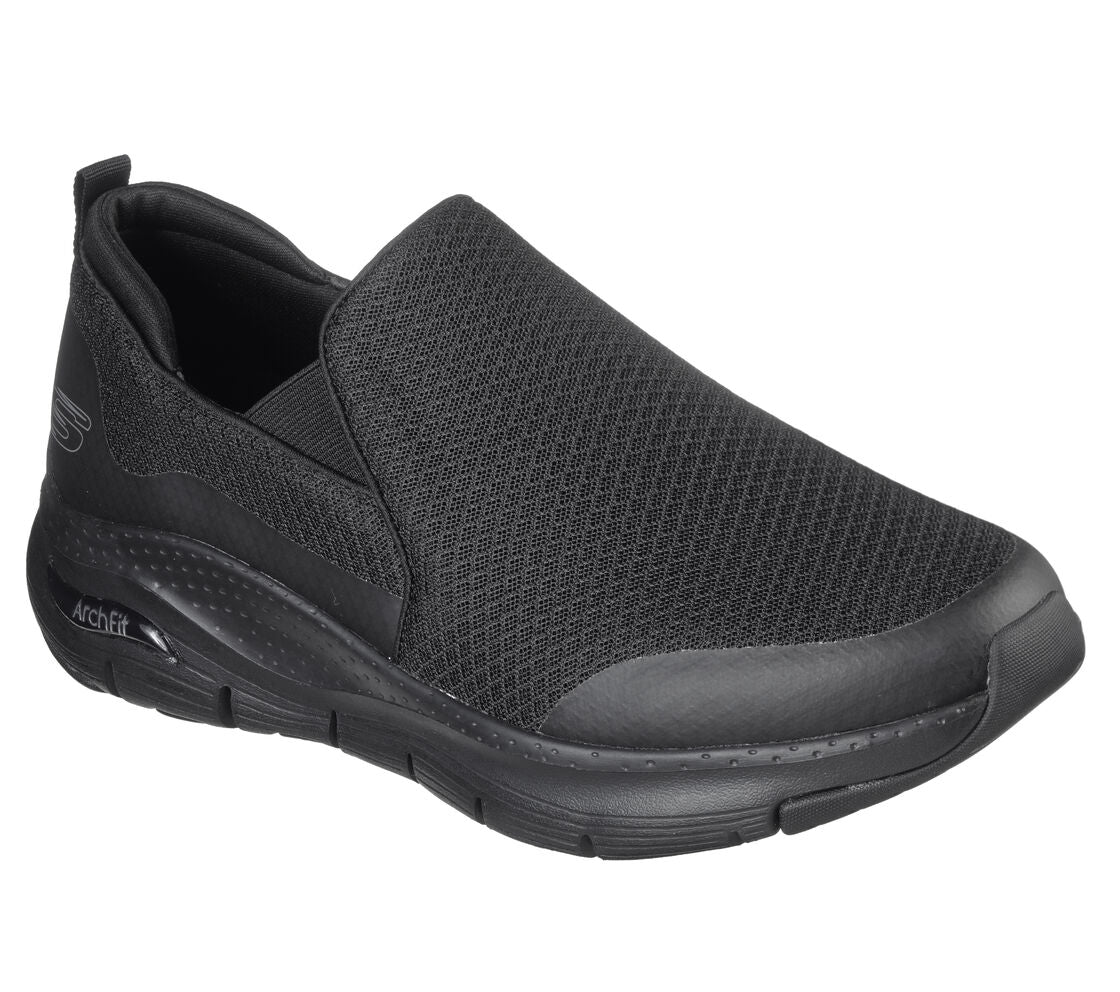 Skechers Arch Fit-Banlin Slip-On Shoes Black 232043/BBK