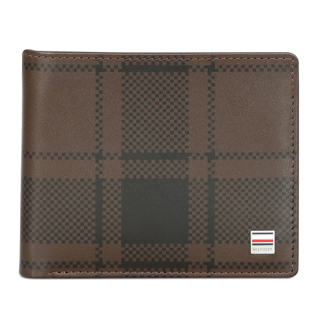 Tommy Hilfiger Stallion Men's Leather Wallet Brown