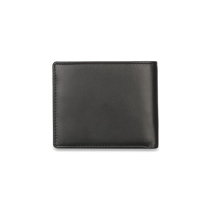 United Colors oF Benetton Anzio Leather Multicard Coin Wallet for Men-Black