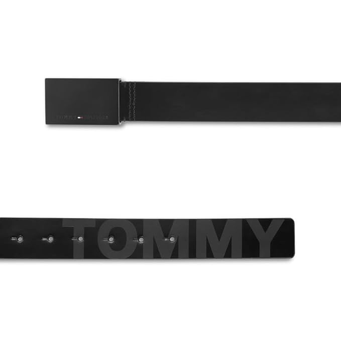 Tommy Hilfiger Herlev Men Leather Casual Belt Black