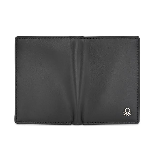 United Colors Of Benetton Lotario Men Bifold Wallet - Black