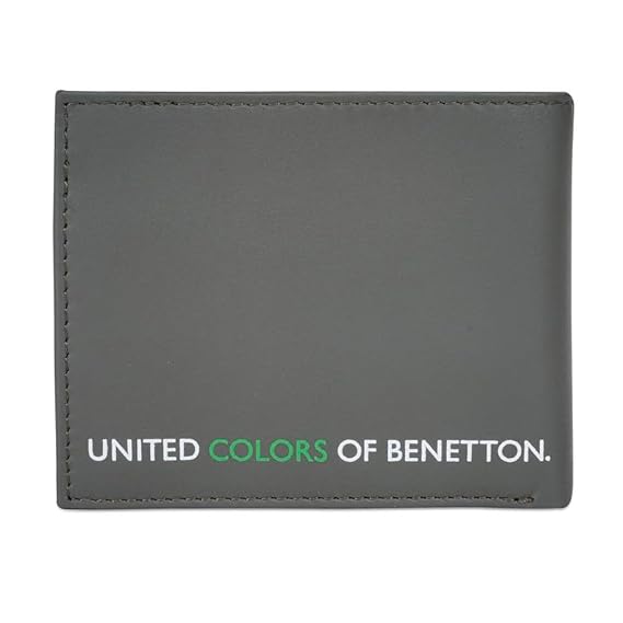 United Colors OF Benetton Ainara Printed Leather Global Coin Wallet- Olive