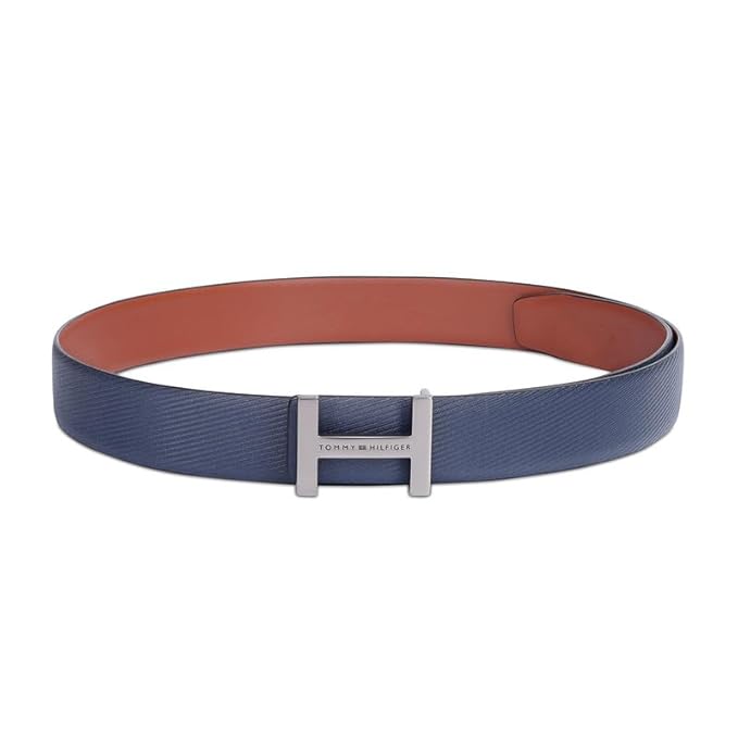 Tommy Hilfiger Goodrich Reversible Belt Navy+Tan