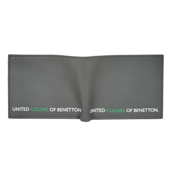 United Colors OF Benetton Ainara Printed Leather Global Coin Wallet- Olive