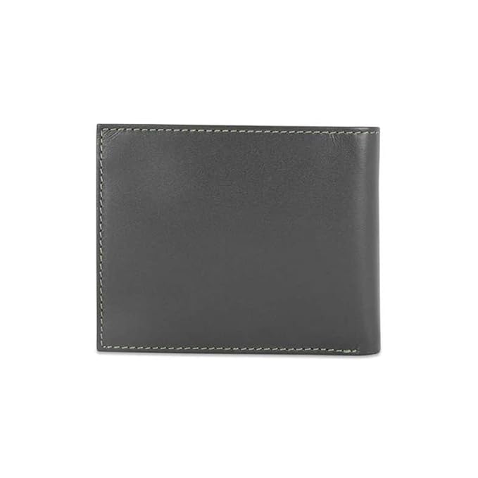 United Colors OF Benetton Valen Leather Global Coin Wallet for Men - Black