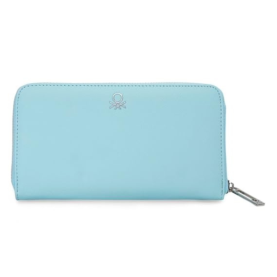 United Colors OF Benetton Lili Women Wallet - Light Blue