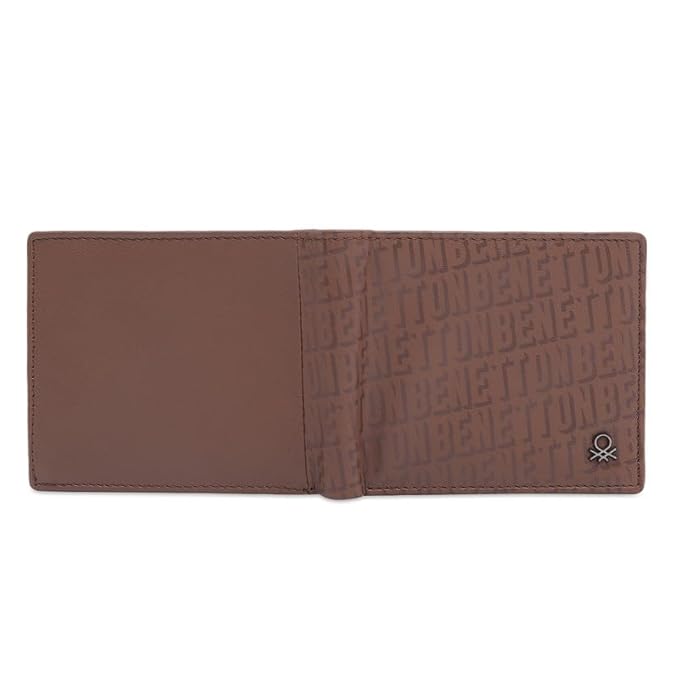 United Colors OF Benetton Men Owens Global Coin Wallet - Tan