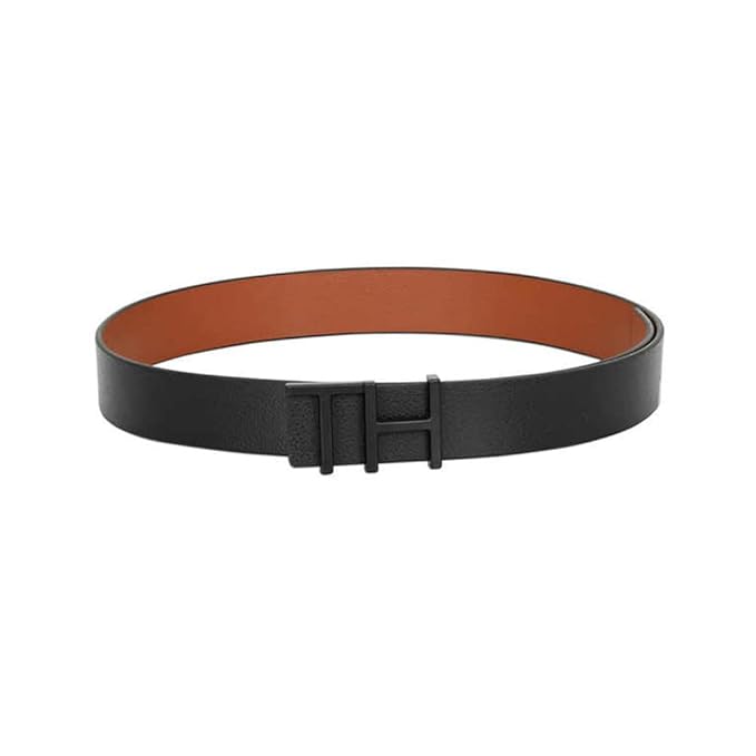 Tommy Hilfiger Cusack Leather Reversible Belt For Men Black+Tan