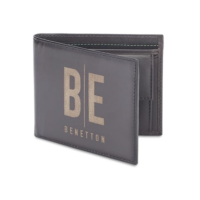 United Colors OF Benetton Ackley Leather Global Coin Wallet for Men