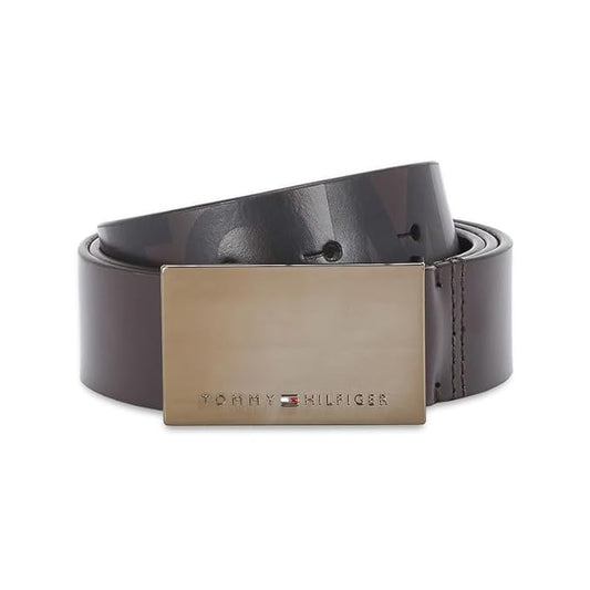 Tommy Hilfiger Herlev Men Leather Casual Belt Brown