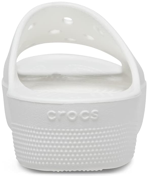 Crocs Platform Side White