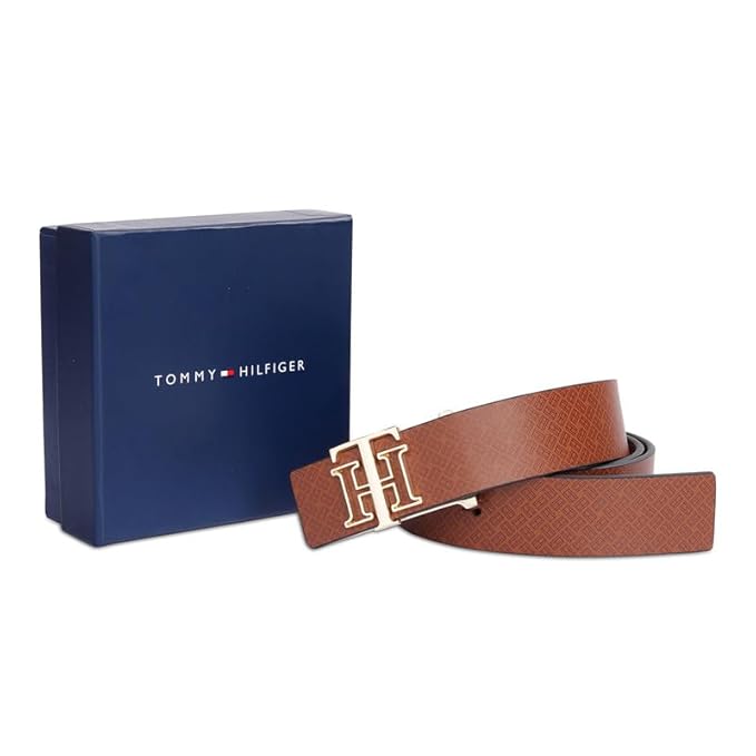 Tommy Hilfiger Elsmere Leather Belt Tan