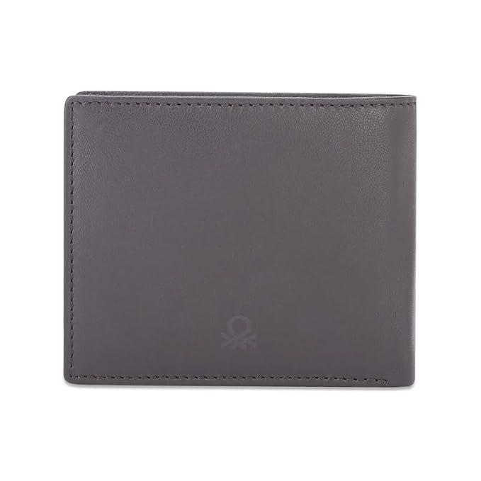 United Colors oF Benetton Eagen Leather Multicard Coin Wallet for Men - Brown