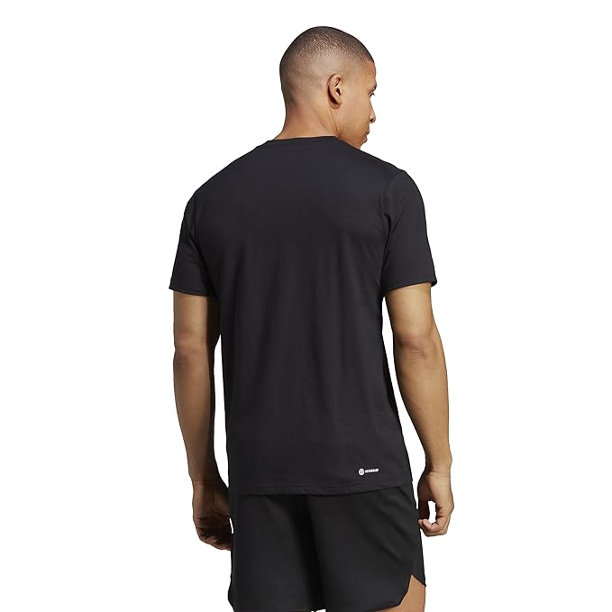 ADIDAS TRAIN ESSENTIALS FEELREADY LOGO TRAINING TEE