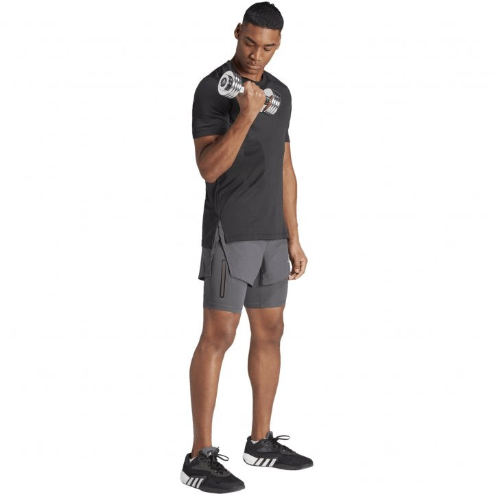 ADIDAS HEAT.RDY HIIT ELEVATED TRAINING TEE