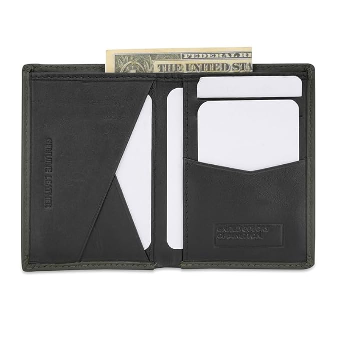 United Colors oF Benetton Lotario Men Bifold Wallet - Olive