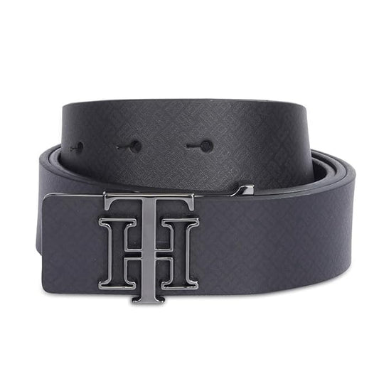 Tommy Hilfiger Elsmere Leather Belt Men Black