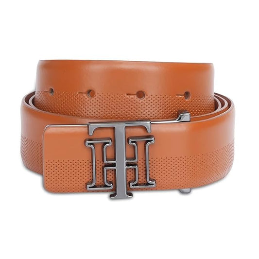 Tommy Hilfiger Carroll Men's Non Reversible Belt Tan