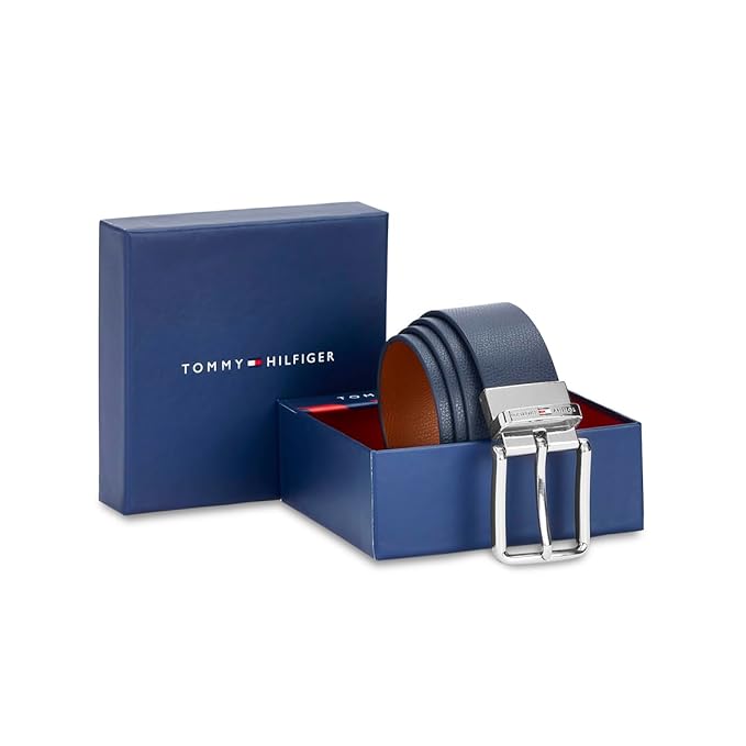 Tommy Hilfiger Doncaster Leather Reversible Belt For Men