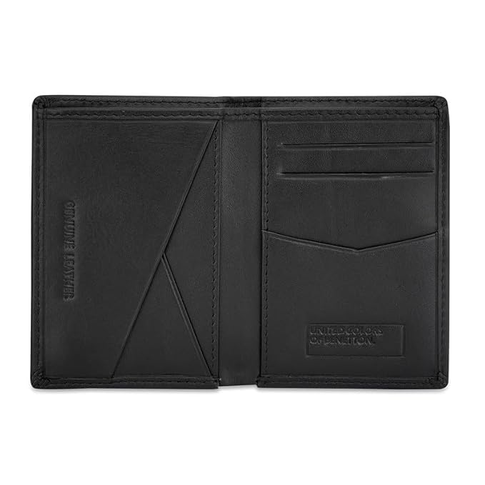 United Colors Of Benetton Lotario Men Bifold Wallet - Black