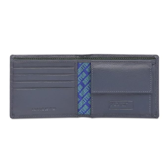 United Colors OF Benetton Men Maude Global Coin Wallet - Navy