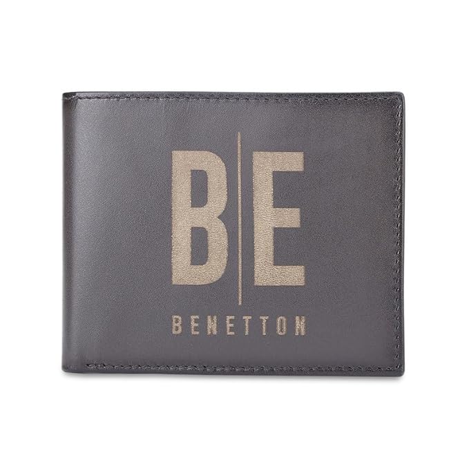 United Colors OF Benetton Ackley Leather Global Coin Wallet for Men