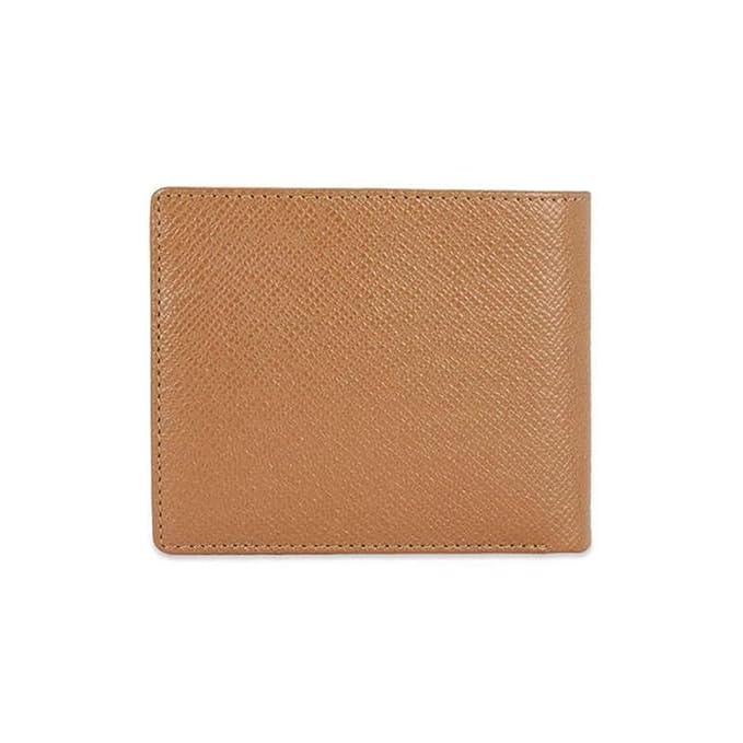 United Colors oF Benetton Novara Leather Multicard Coin Wallet for Men - Tan