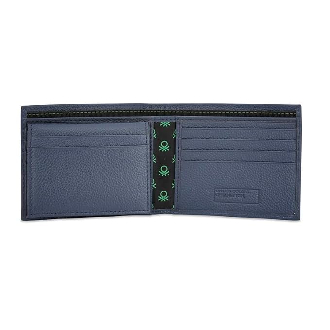 UNITED COLORS OF BENETTON Alfrid Men Passcase Wallet - Navy