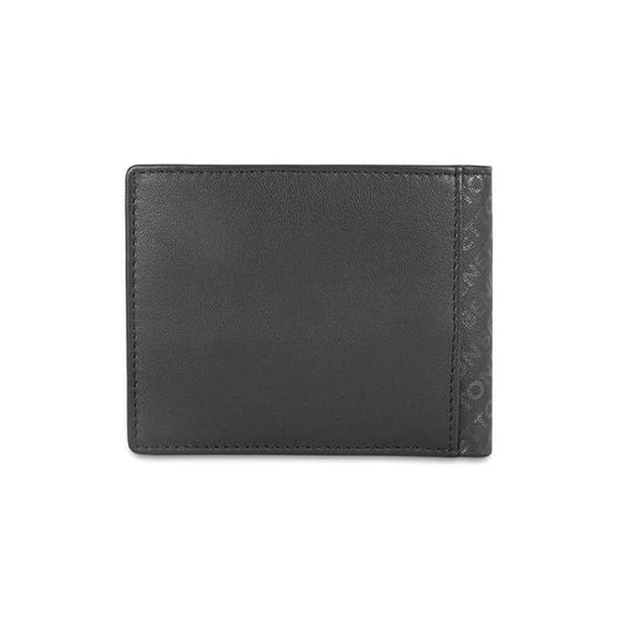 United Colors OF Benetton Nolen Leather Global Coin Wallet for Men - Black,