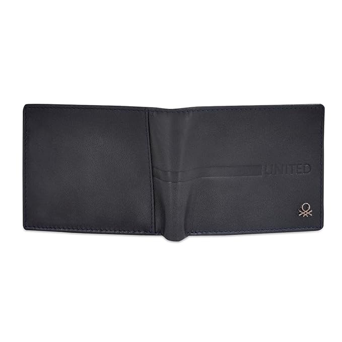 United Colors Of Benetton Roscoe Men Global Coin Wallet - Navy