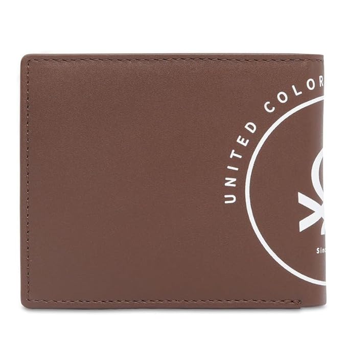 United Colors OF Benetton Men Tuxis Multicard Coin Wallet - Tan