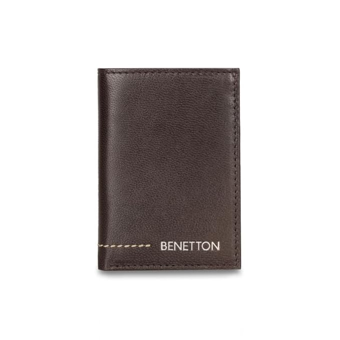 United Colors oF Benetton  Chellis Men Trifold Wallet - Brown