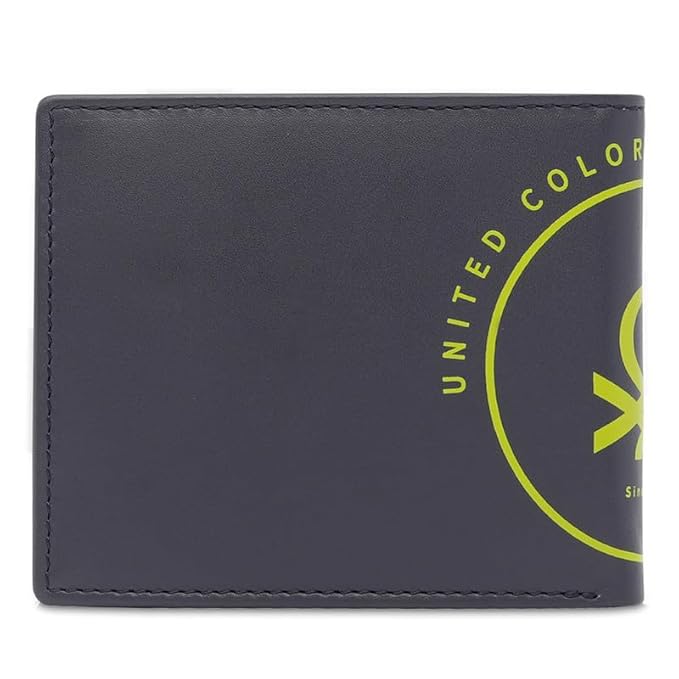 United Colors OF Benetton Men Tuxis Global Coin Wallet - Navy