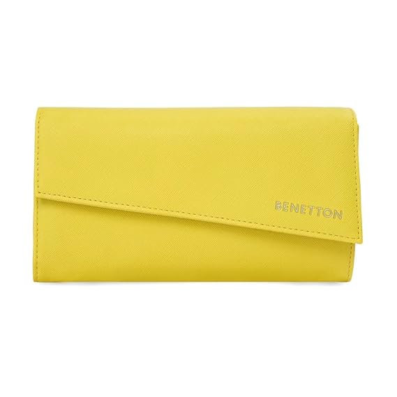 United Colors OF Benetton Elyna Women Wallet - Lime